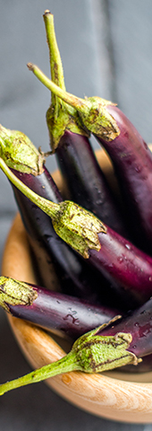 Roasted Baby Eggplants